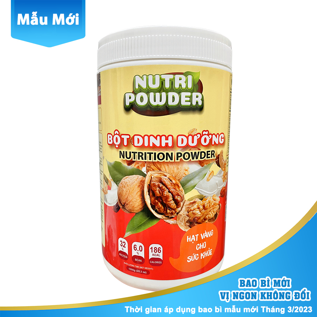 1KG BỘT NGŨ CỐC DINH DƯỠNG CAO CẤP HỖ TRỢ TĂNG CÂN, TĂNG CƠ