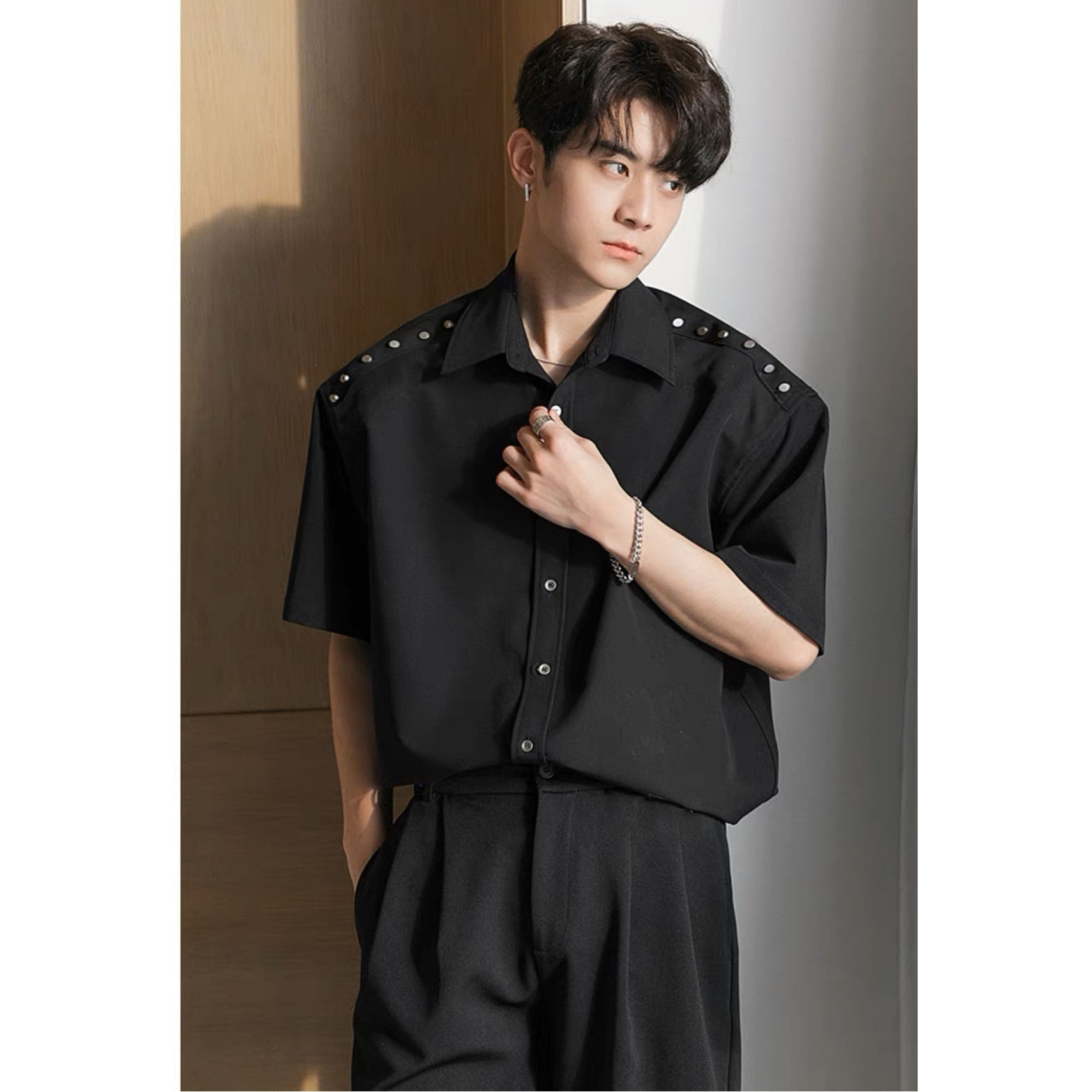 Áo Sơ mi Tay ngắn Style ATTA Lion - Giá sỉ Unisex