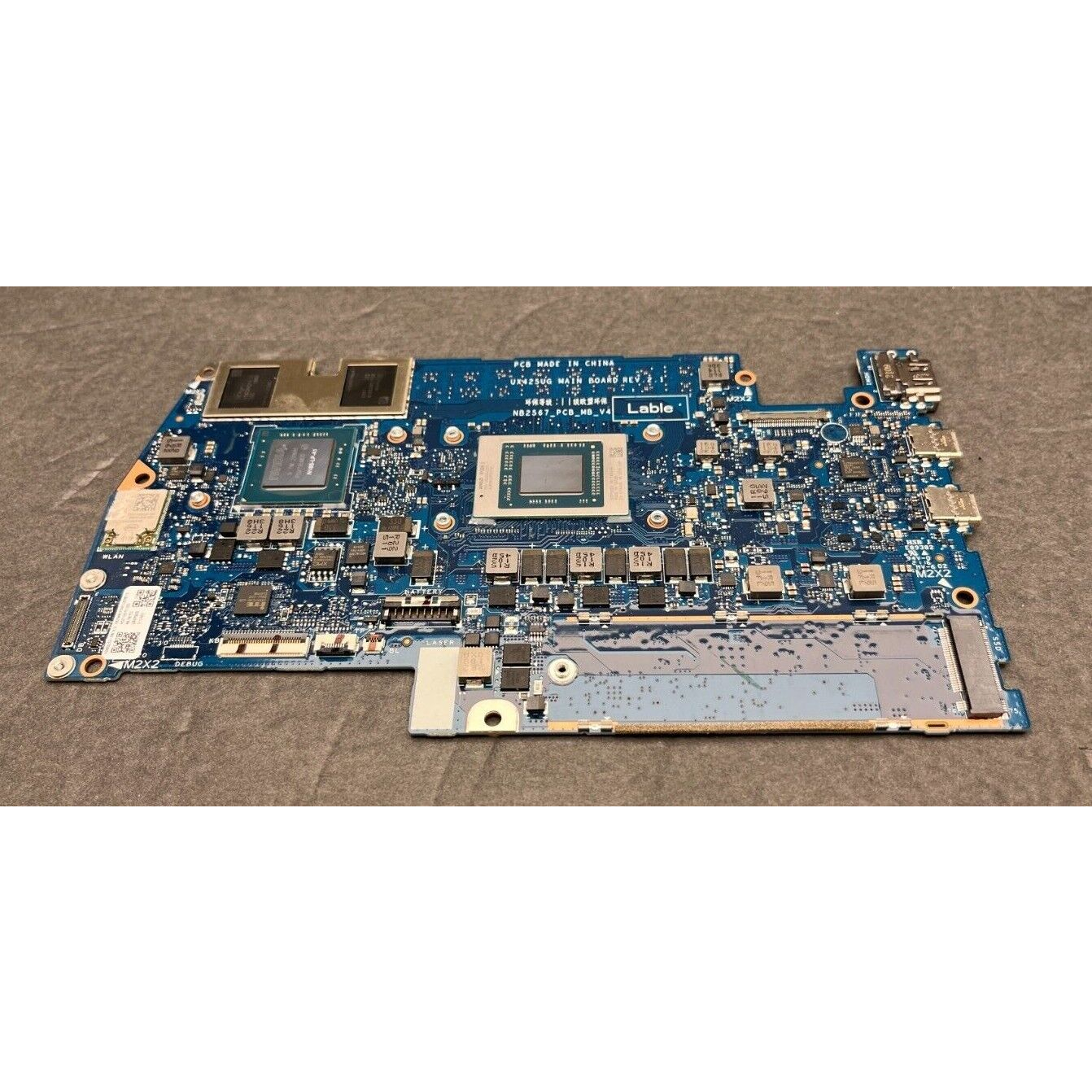 Main Asus Zenbook Q408UG CPU AMD Ryzen 5 5500U