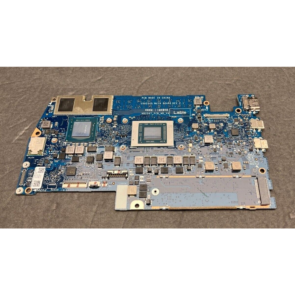 Main Asus Zenbook Q408UG CPU AMD Ryzen 5 5500U