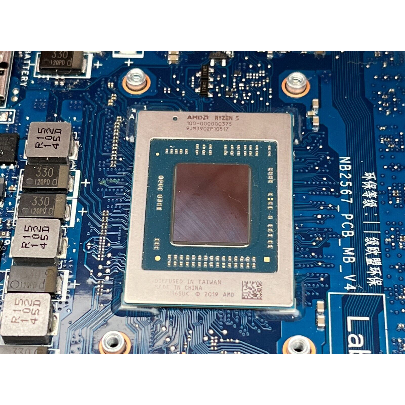 Main Asus Zenbook Q408UG CPU AMD Ryzen 5 5500U