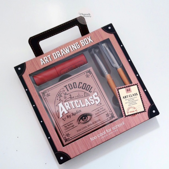 Set Son + Phấn mắt + Cọ Too Cool For School Art Drawing Box
