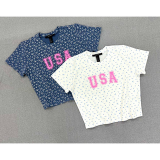 Áo thun croptop f21 form lỡ chuẩn xịn