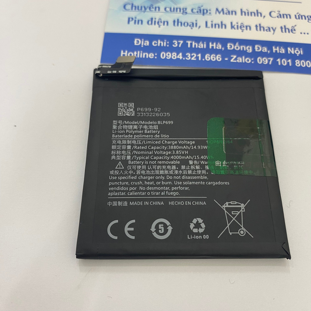 Pin Oneplus 7 Pro BLP699