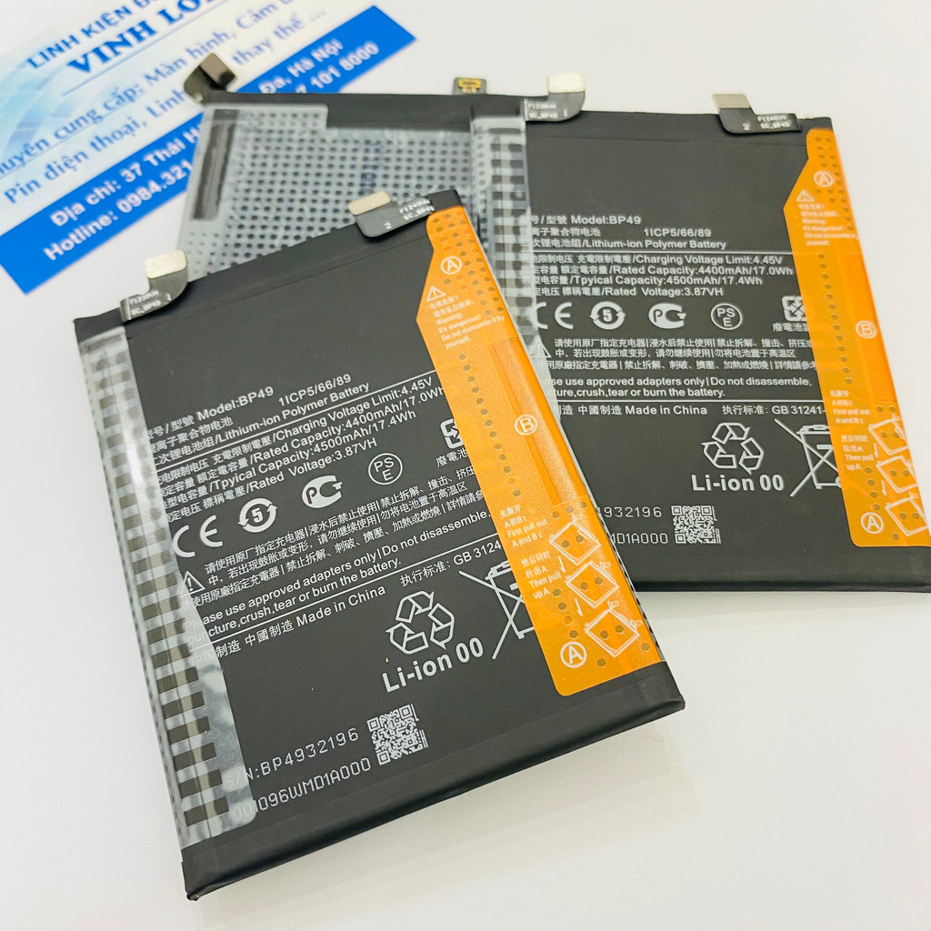 Pin Xiaomi Poco F4    BP49