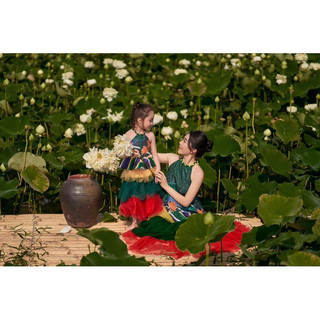 Yếm chụp Sen cho bé đủ size