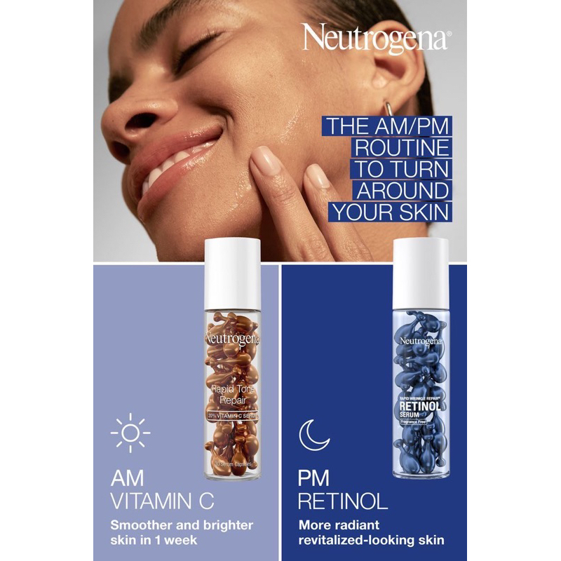 Tinh Chất Sáng Da Neutrogena Rapid Tone Repair 20% vitaminC Serum