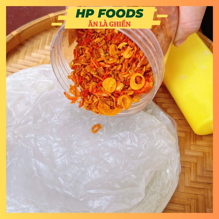 Combo siêu bơ, Bánh tráng phơi sương HPFOODS, bơ béo trứng gà - muối tép hành phi siêu ngon