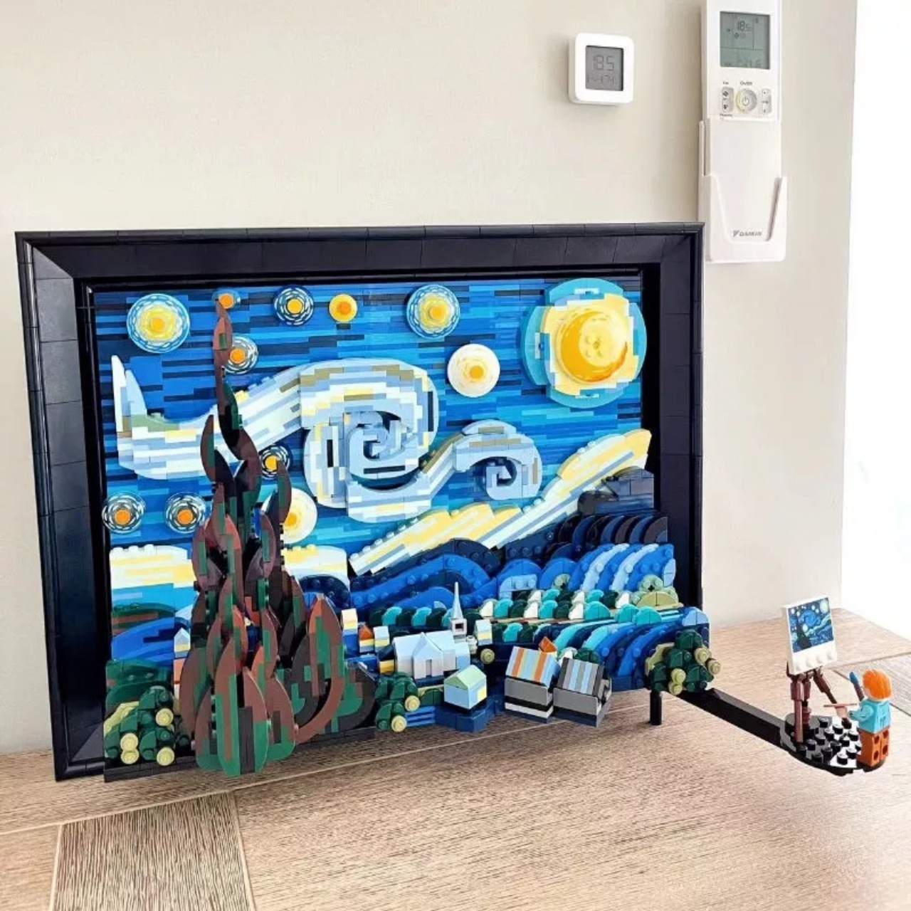 Xếp Hình 21033 - The Starry Night - Bức Tranh Ánh Sao Đêm 2316 Chi Tiết