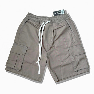 [ Xã Kho ] Quần short Cargo Khaki Beige