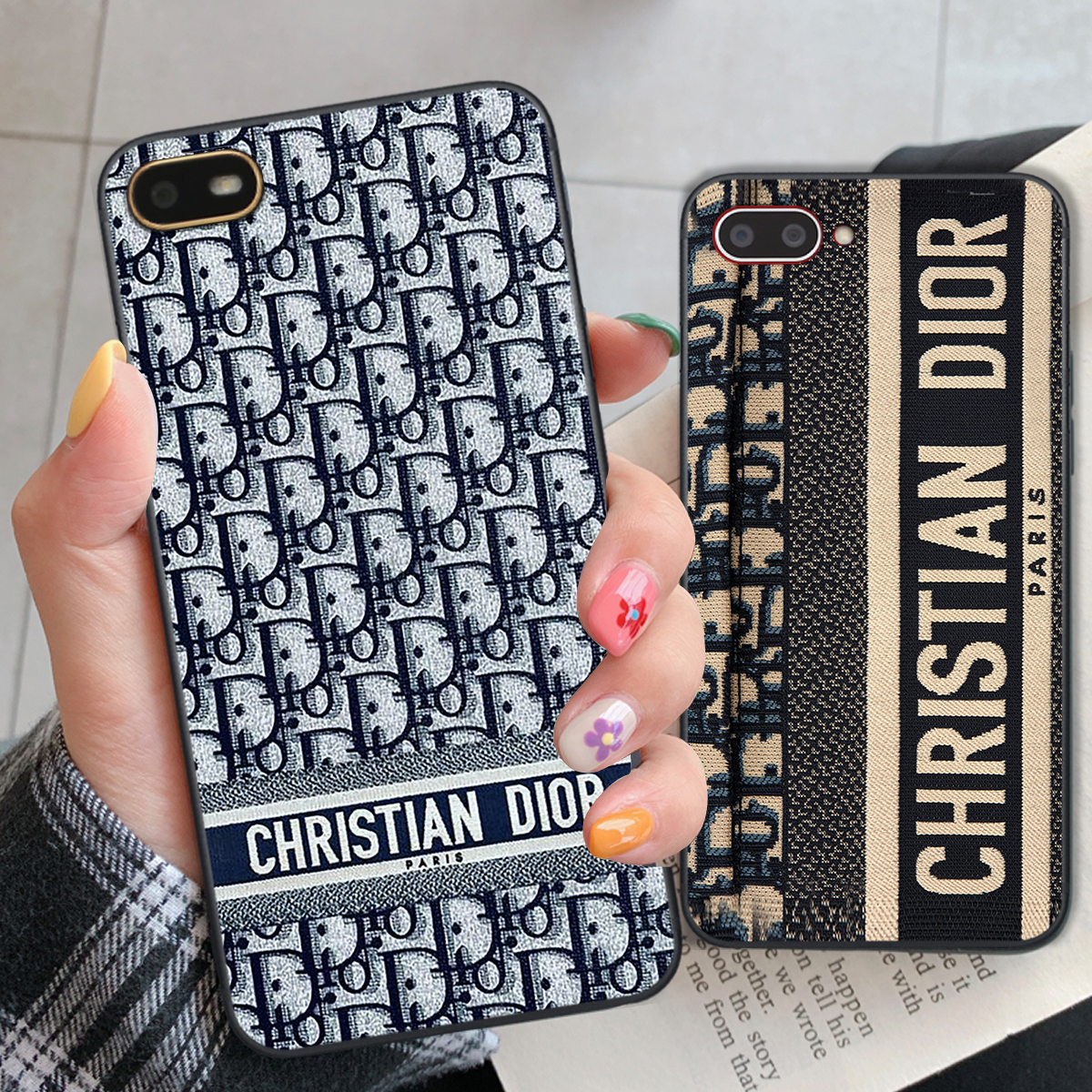 Ốp lưng Oppo A1K / A3S / Realme C2 in hình nhãn hiệu Be@r Brick thời trang cao cấp