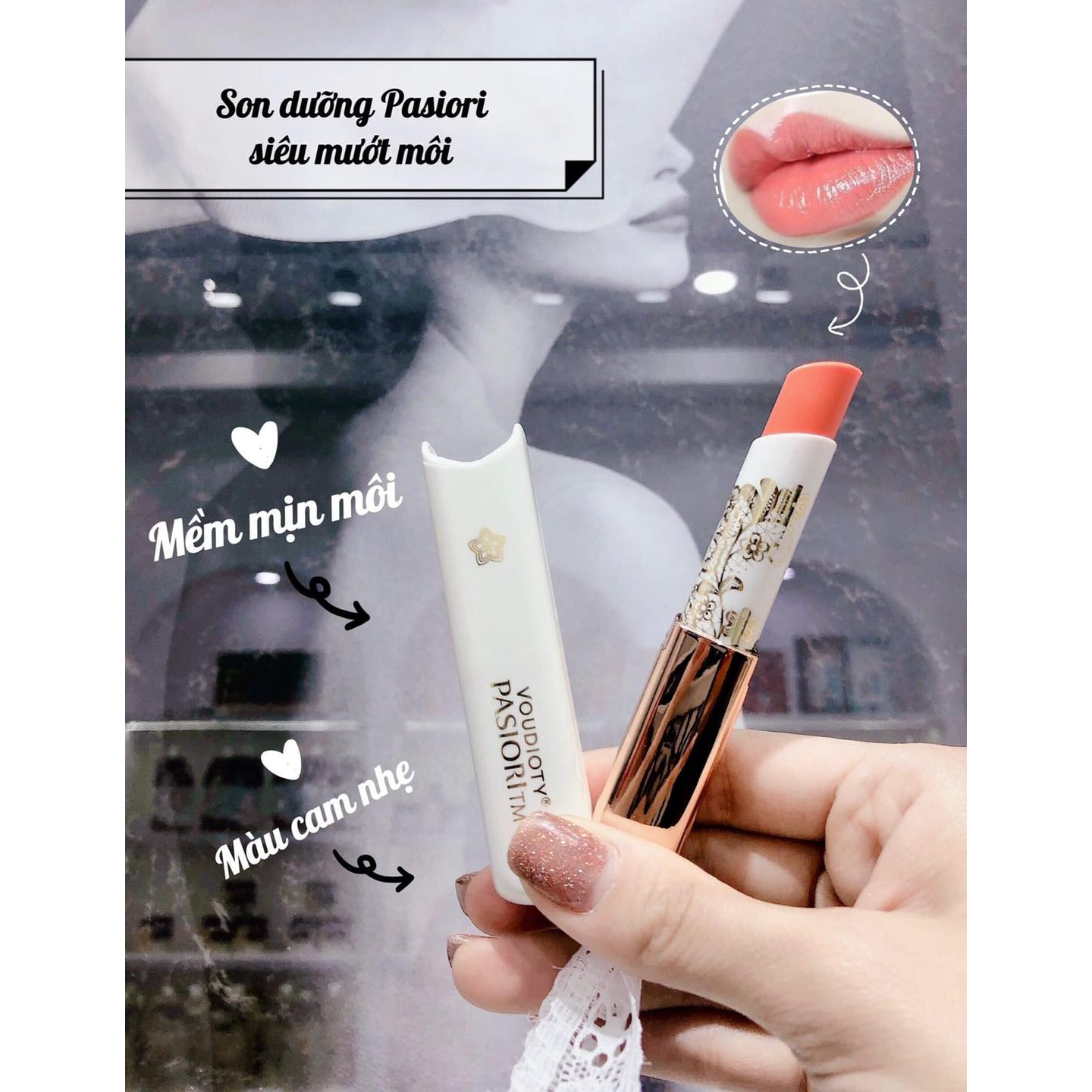 SON DƯỠNG VISIAMI DƯỠNG CHỐNG THÂM VÀ MỀM MÔI