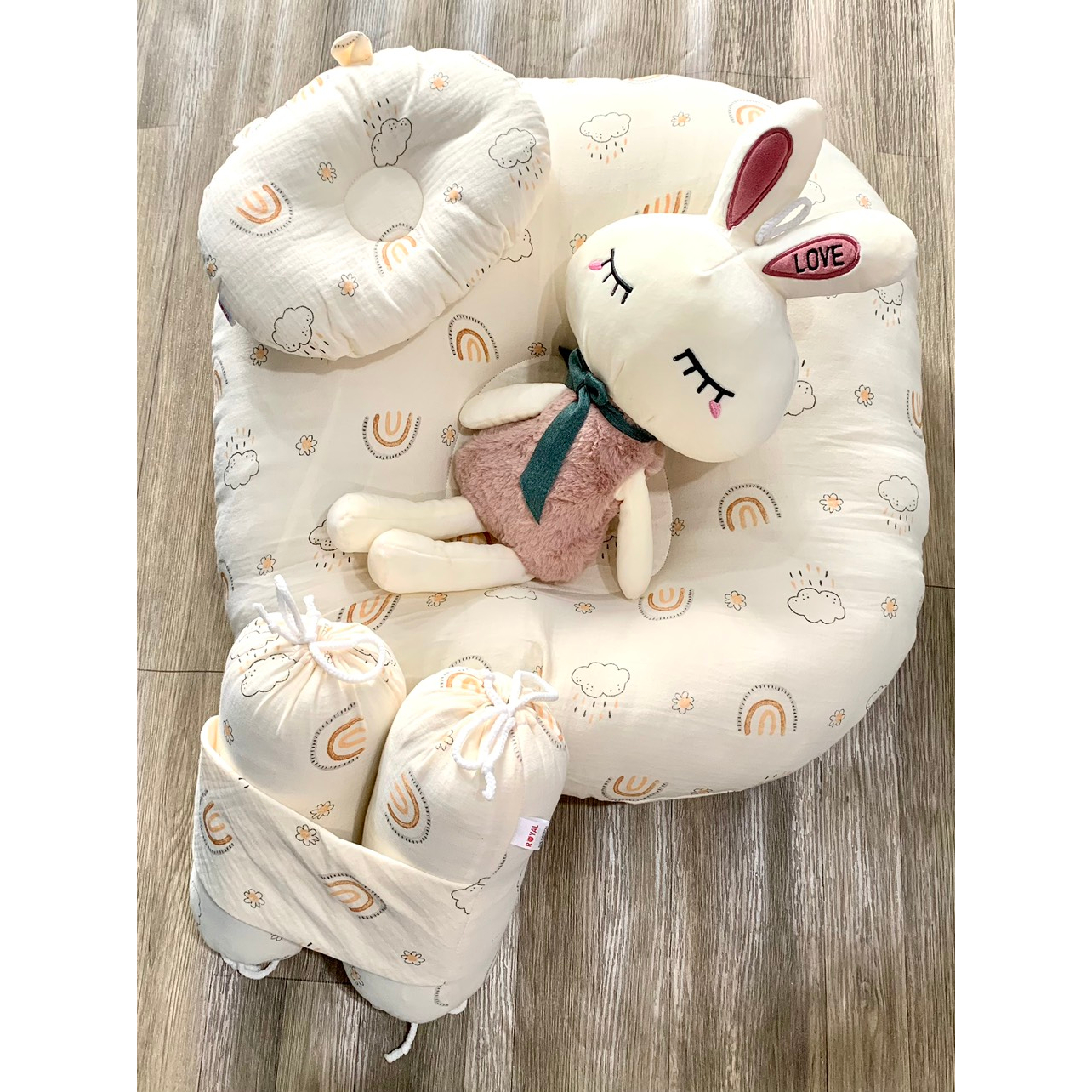 GỐI CHỐNG TRÀO CHO BÉ ⚡️FREE SHIP⚡️ COMBO 3 GỐI CHỐNG TRÀO GỐI CHẶN GỐI CHỐNG MÓP ĐẦU CHO BÉ