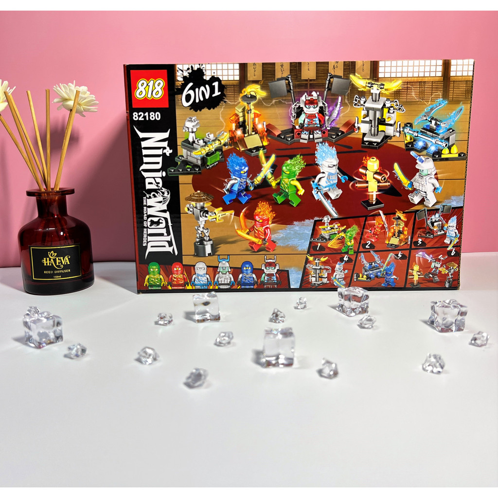 Đồ chơi mô hình lắp ráp Ninjago Minifigure, Ninja rồng, siêu anh hùng - Mèo Béo Kids Store