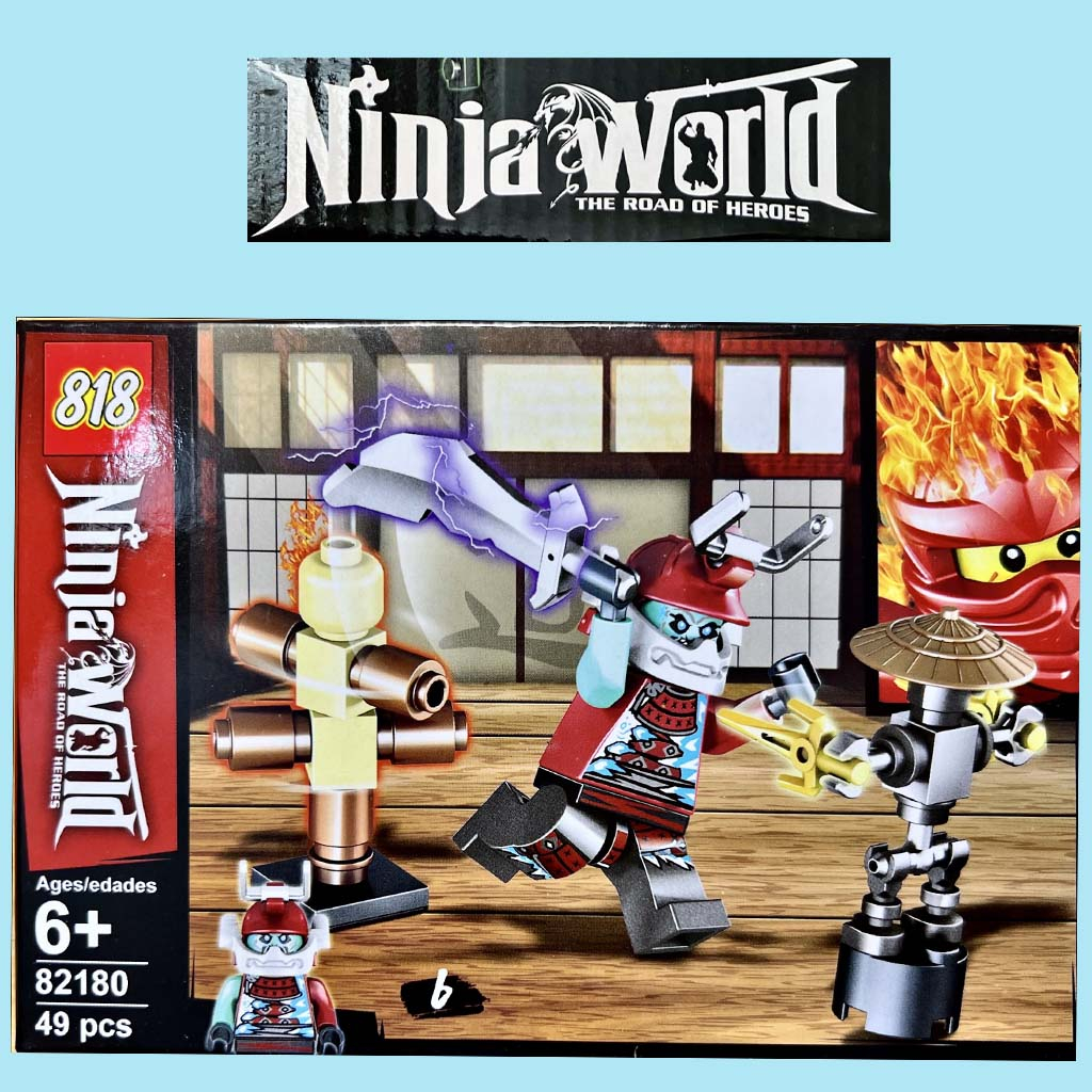 Đồ chơi mô hình lắp ráp Ninjago Minifigure, Ninja rồng, siêu anh hùng - Mèo Béo Kids Store
