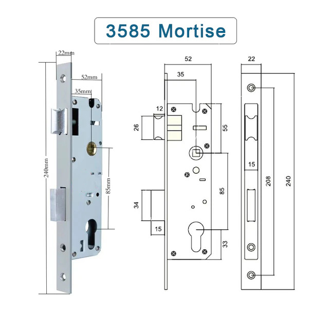 Khóa thông minh A5 Wifi TUYA mở khóa bằng Mật khẩu Vân tay Thẻ từ Điện thoại Chìa cơ truyền thống, app Smartlife