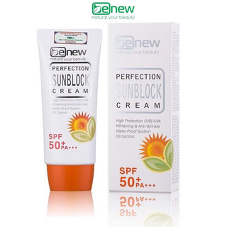  Kem chống nắng Benew Perfection Sunblock Cream   50ml   