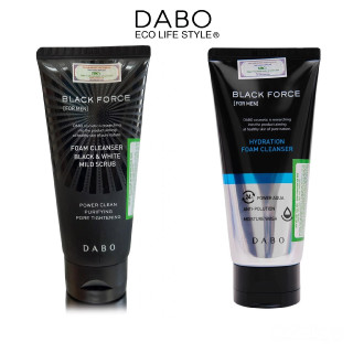 Sữa Rửa Mặt Nam Dabo Black Force Than Hoạt Tính Hàn Quốc