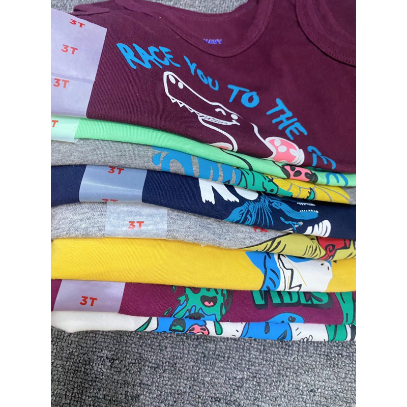 Áo ba lỗ cotton Old.na.vy cho bé trai 1-5y