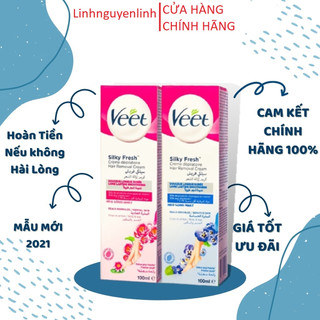 Kem tẩy lông VEET của Pháp 100ml - 200ml