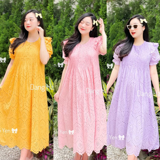 Váy Babydoll Miu Ren Boi Mềm Hai Lớp Tiểu Thư