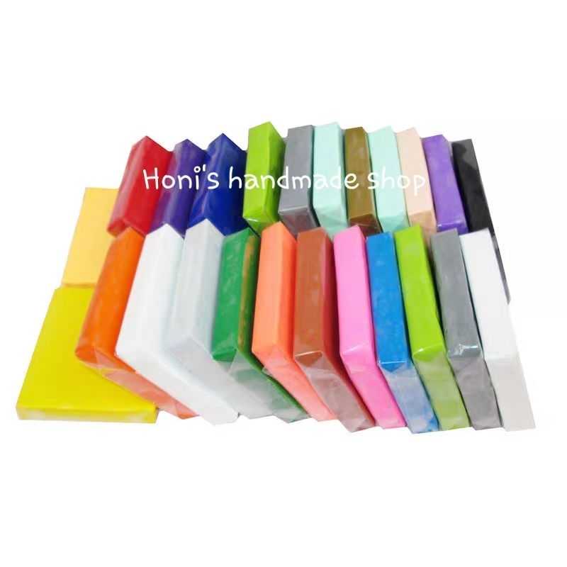 Đất Sét Nung Polymer Clay 20 Màu Gói 50g
