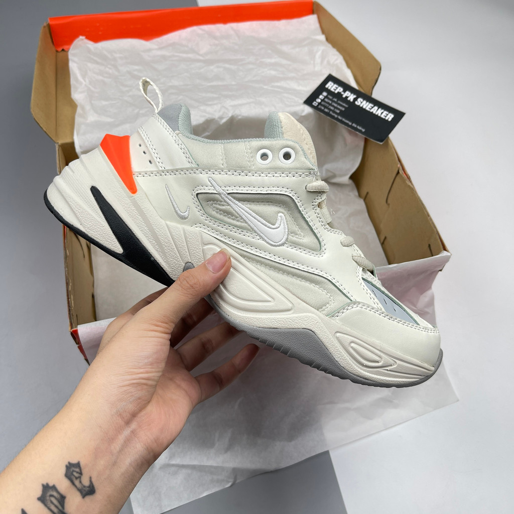 Giày chạy bộ M2K Tekno Trắng Cam - REPK Sneaker | Phiên bản 1:1 chuẩn