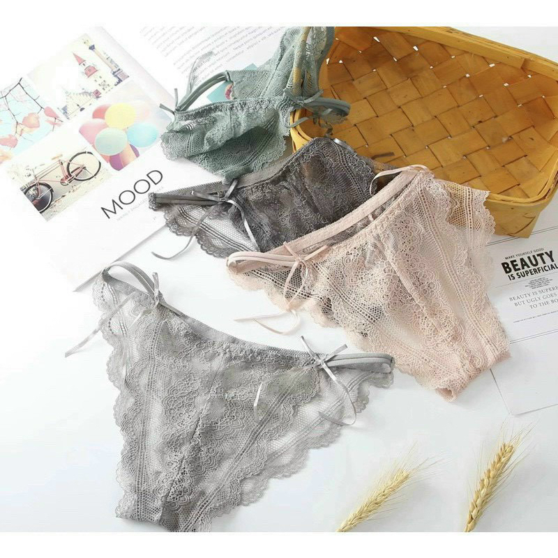 Combo 5 quần ren đính nơ 2 bên sexy quyến rũ mã 6868