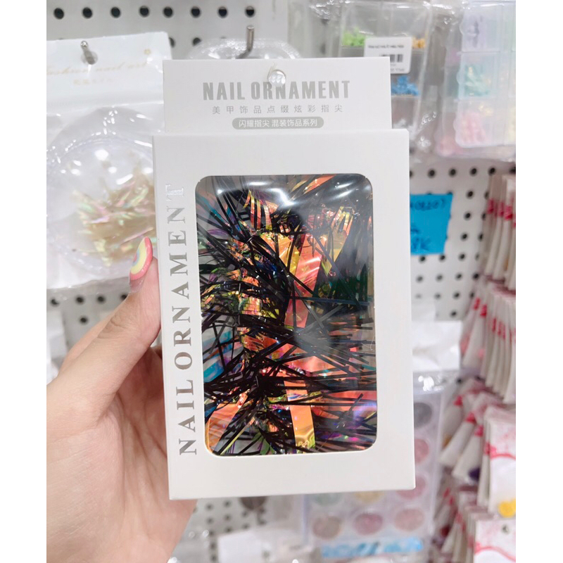 Giấy thủy tinh trang trí nail ❤️