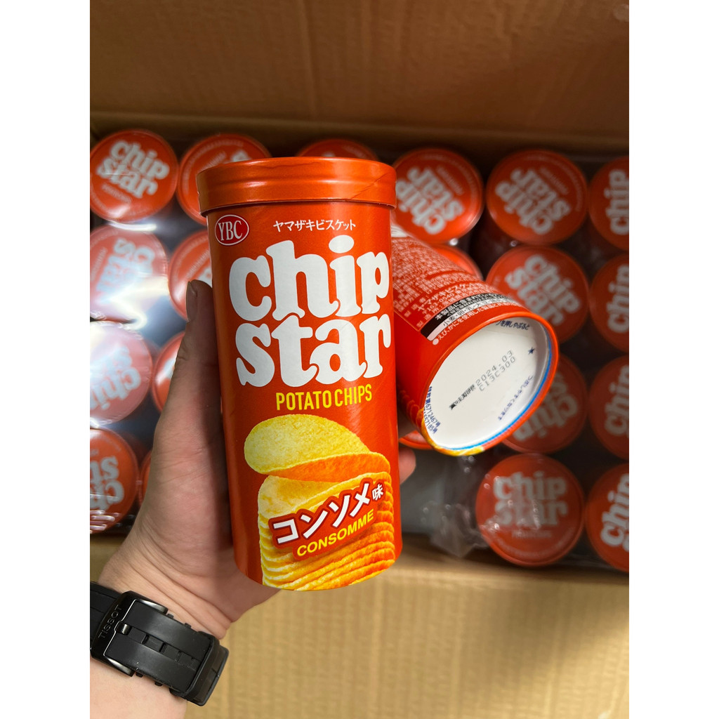 Snack khoai tây YBC Chip Star Nhật Bản ăn vặt cho bé đủ vị