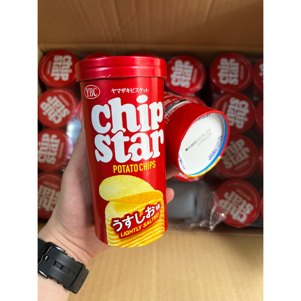 Snack khoai tây YBC Chip Star Nhật Bản ăn vặt cho bé đủ vị