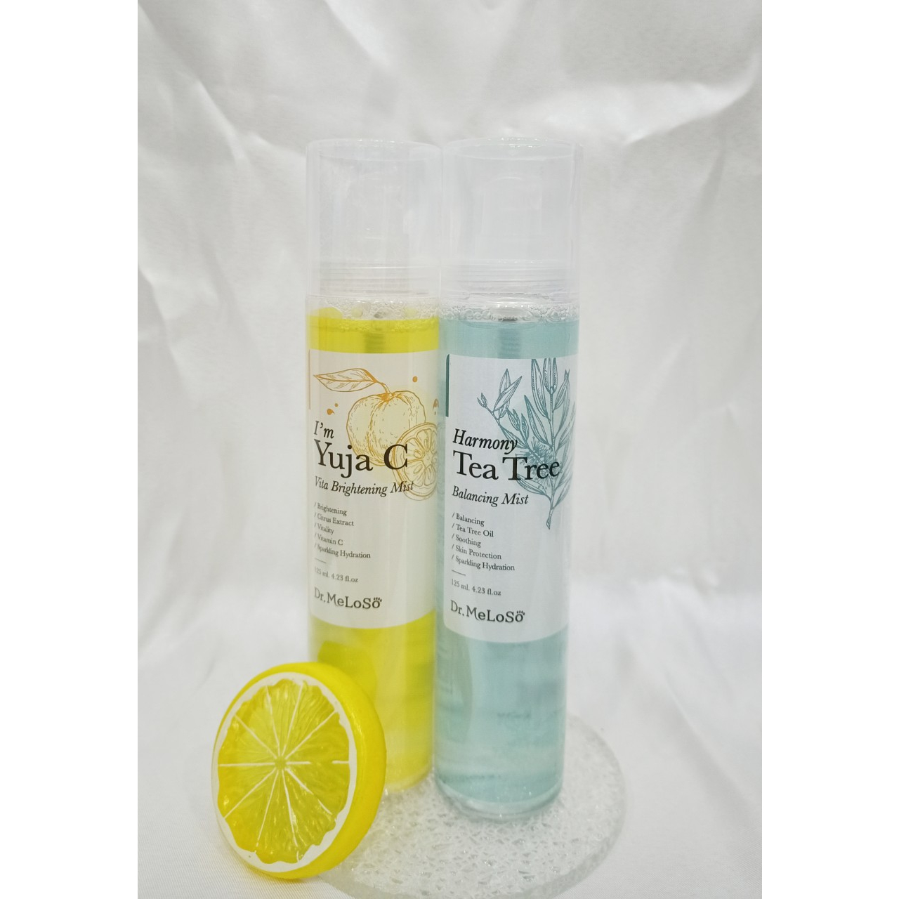 > Xịt khoáng  dưỡng ẩm làm sáng da Dr.Meloso KOREA I'm Yuja C Vita &Tea Tree Balancing 125ml