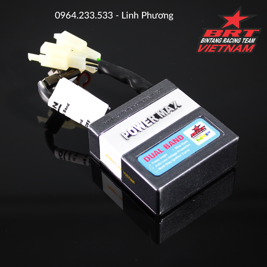 Hàng chính hãng BRTCDI0012 IC BRT Powermax RK Wave S110 - Future 125 - Fu Neo - Wave Alpha (IC 2 Giắc Cắm - Cựa 38) Hond