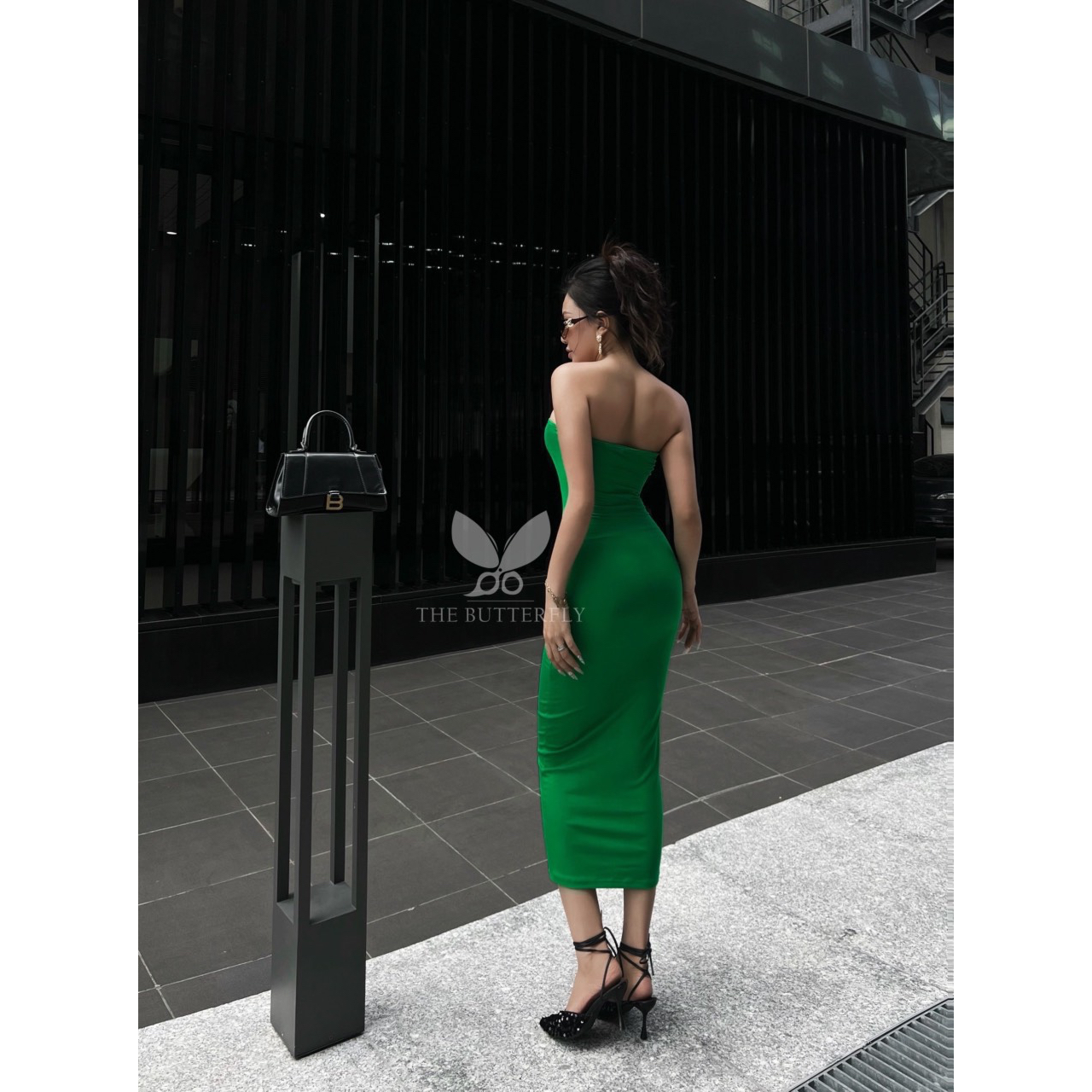 Váy/ Đầm Ống Nữ - Đầm Quây - Tubedress Thun Cotton Lụa Dẻo Co Giãn Ôm Sát The Butterfly