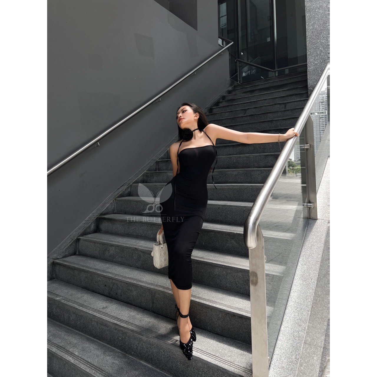 Váy/ Đầm Ống Nữ - Đầm Quây - Tubedress Thun Cotton Lụa Dẻo Co Giãn Ôm Sát The Butterfly