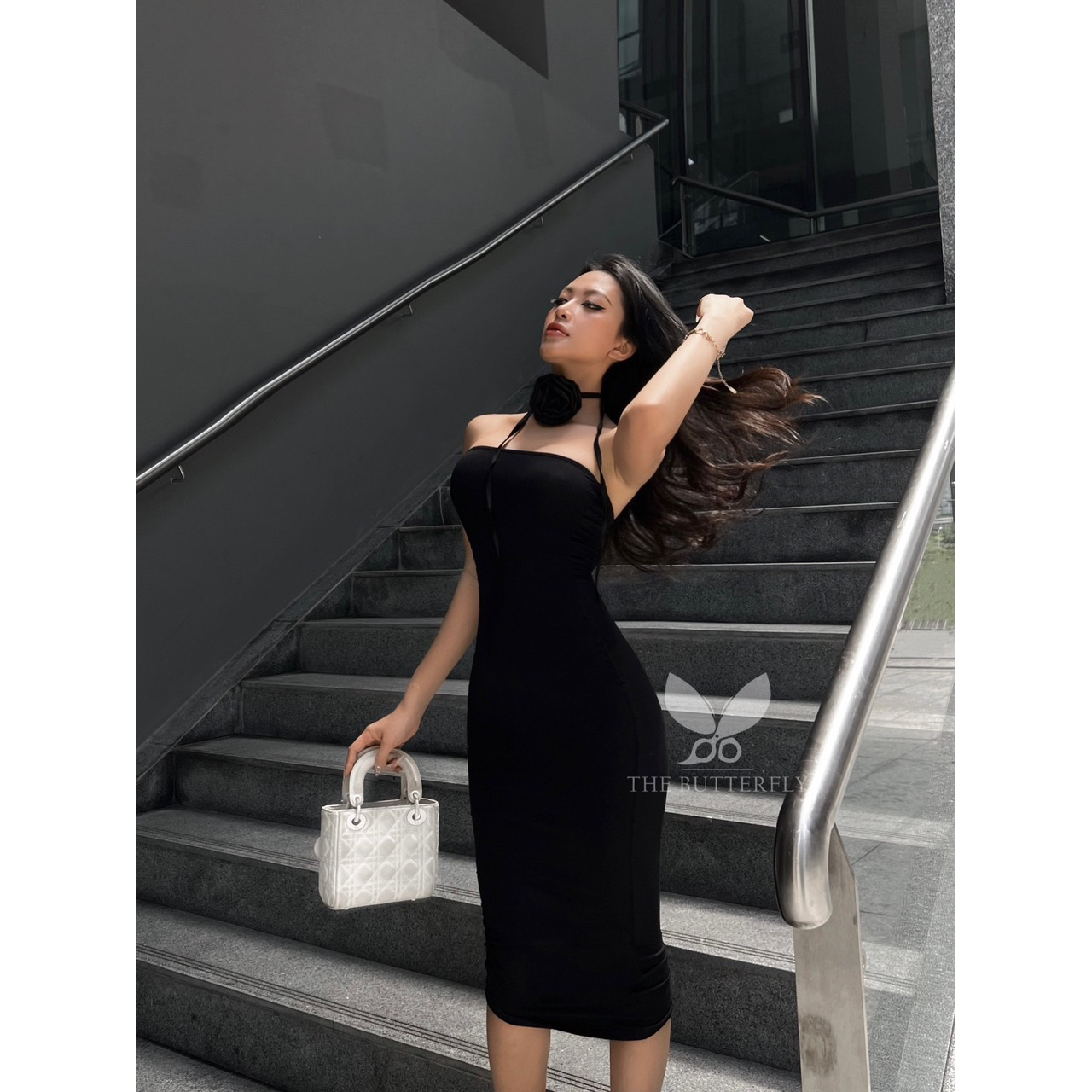 Váy/ Đầm Ống Nữ - Đầm Quây - Tubedress Thun Cotton Lụa Dẻo Co Giãn Ôm Sát The Butterfly