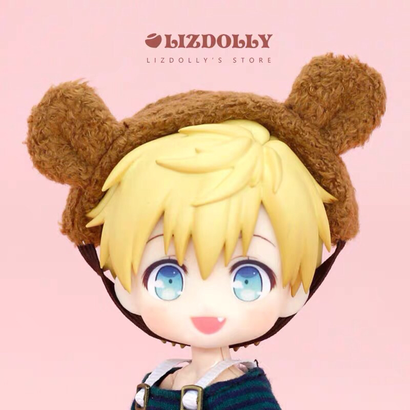 Băng đô tai gấu, thỏ cho búp bê ob11,nendoll