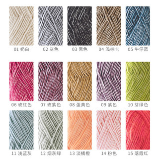 Len cúc tần-Sợi sơnin (chenille),t/p 78% cotton,22% polyester, dùng đan len thủ công,50g/cuộn,nhãn hiệu: Snowball,CT50..