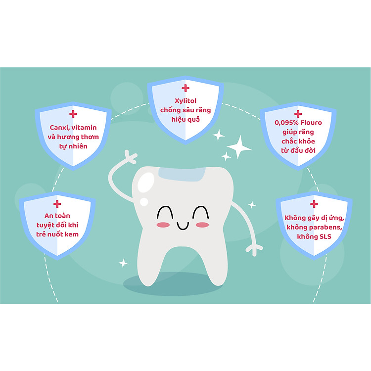 Kem đánh răng Babycoccole cho bé 75ml dịu ngọt dành riêng cho răng sữa cho bé từ 1 tuổi - Herbaby