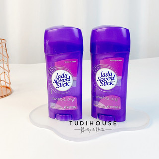 Lăn khử mùi dạng sáp Lady Speed Stick Invisible Dry - SHOWER FRESH 65g