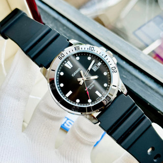 Đồng hồ nam dây da Casio MTP VD01