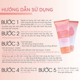 (Quà Tặng Không bán) Kem Tẩy Lông OLLie