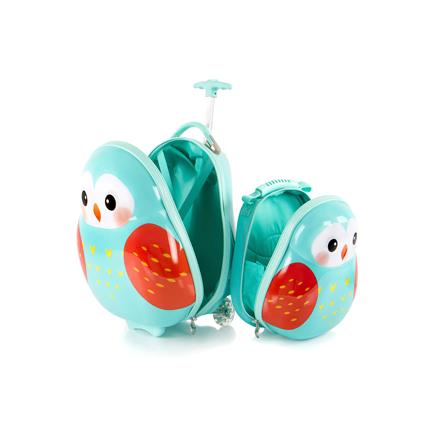 Balo Trẻ Em Heys Balo Travel Tots Owl S Mint Nhỏ Gọn Dễ Thương