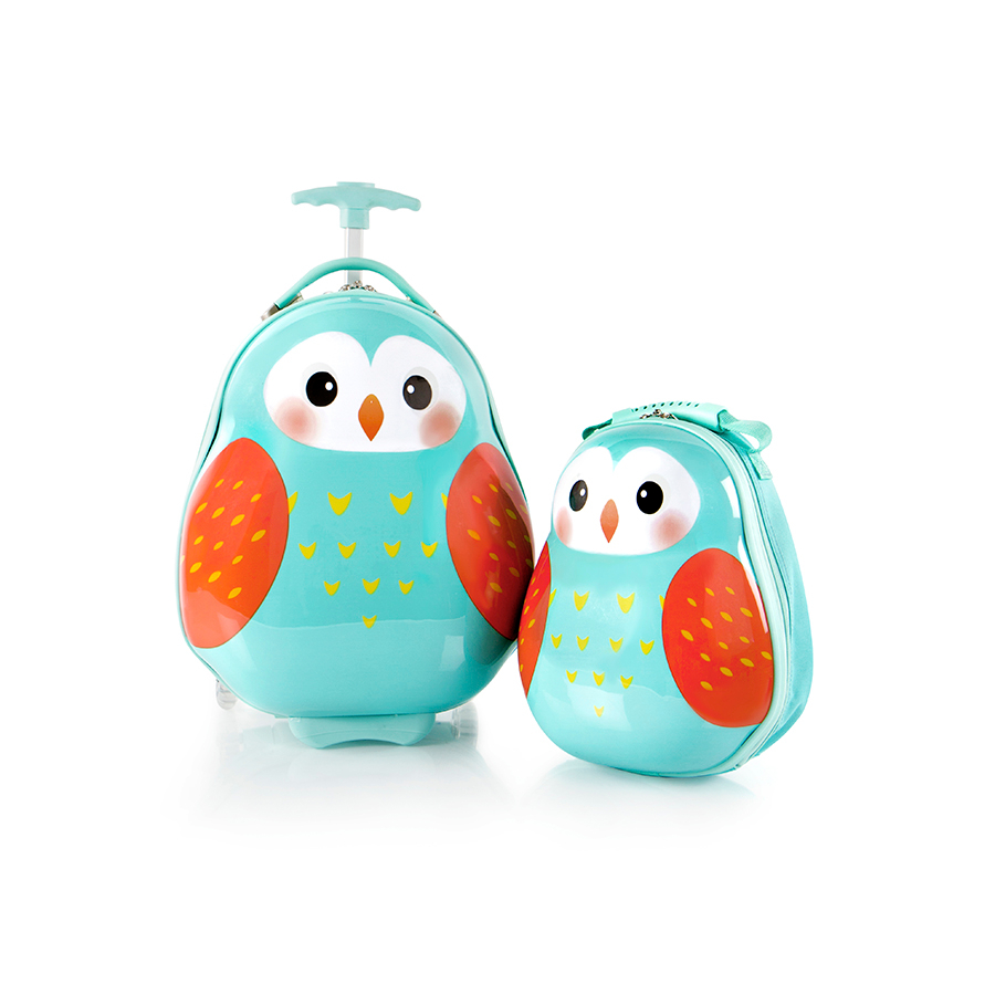 Balo Trẻ Em Heys Balo Travel Tots Owl S Mint Nhỏ Gọn Dễ Thương