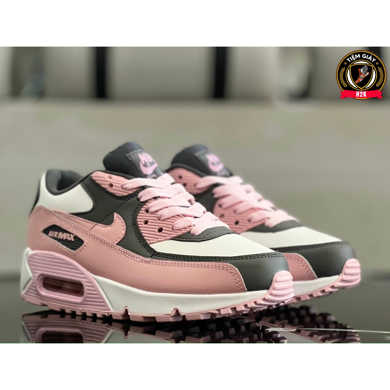 Giày Thể Thao Nike Air Max 90 (Hàng Hãng)+(Tặng Vớ)