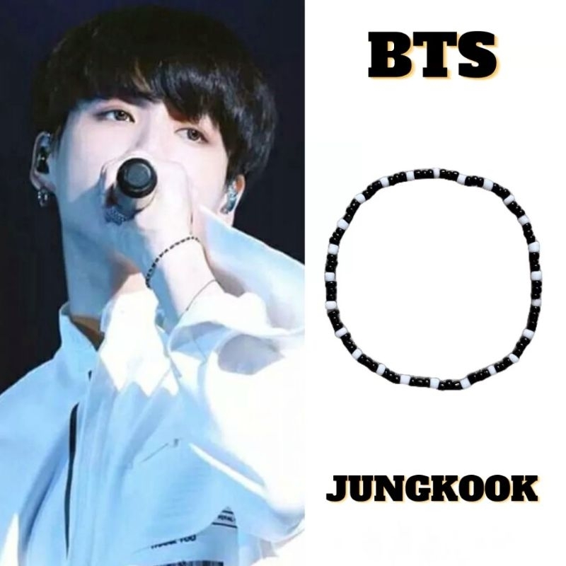 Vòng tay hạt cườm JHOPE BTS handmade #jucihouse
