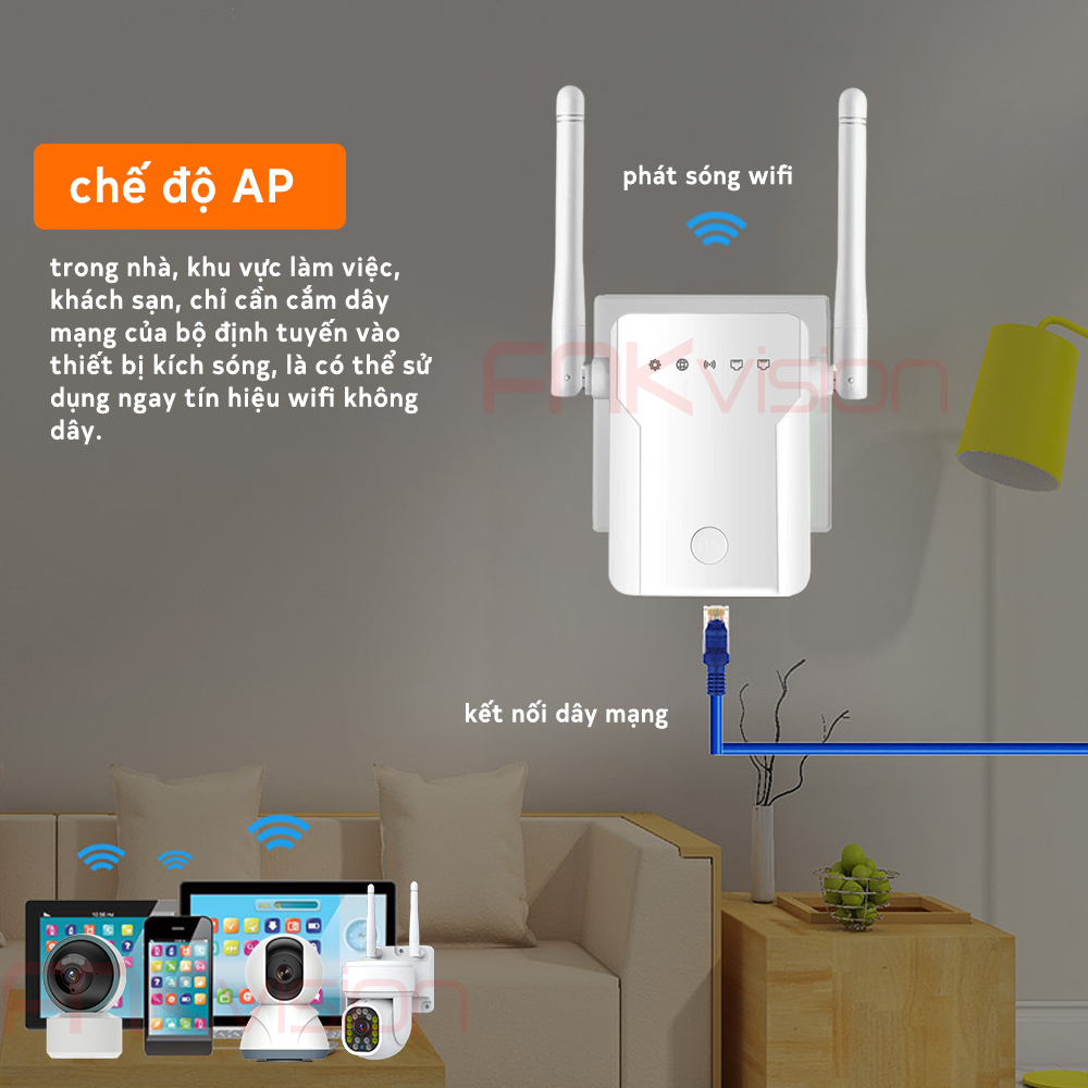 Bộ kích sóng wifi, tăng cường tín hiệu wifi, tăng khả năng xuyên tường | BigBuy360 - bigbuy360.vn