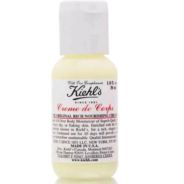 Dưỡng body Kie.hl.s. body sáng mịn hữu cơ sample 30ml