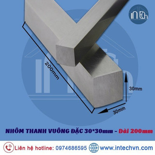 Nhôm thanh vuông đặc 30*30mm