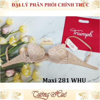 Áo lót nữ Triumph Maximizer 281 WHU ren mút mỏng đệm nước.